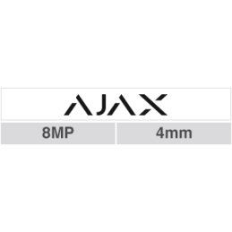 Kopie van Ajax DomeCam mini (8mp/4MM)
