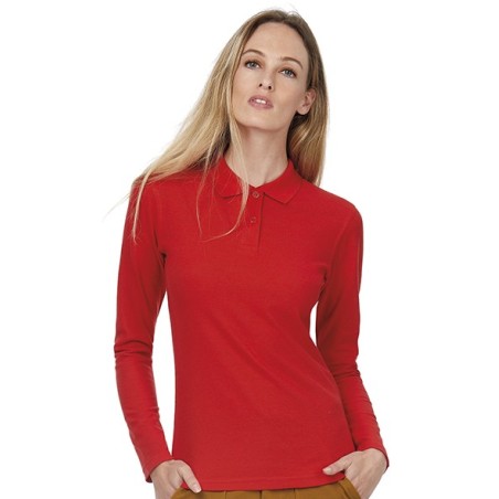 ID.001 Polo Shirt Dames Long Sleeve